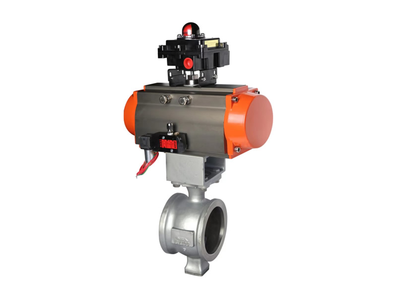 V-type ball valve